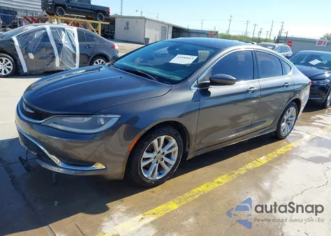 2015 Chrysler 200 Limited z USA, uszkodzony, nr VIN 1C3CCCAB5FN681634